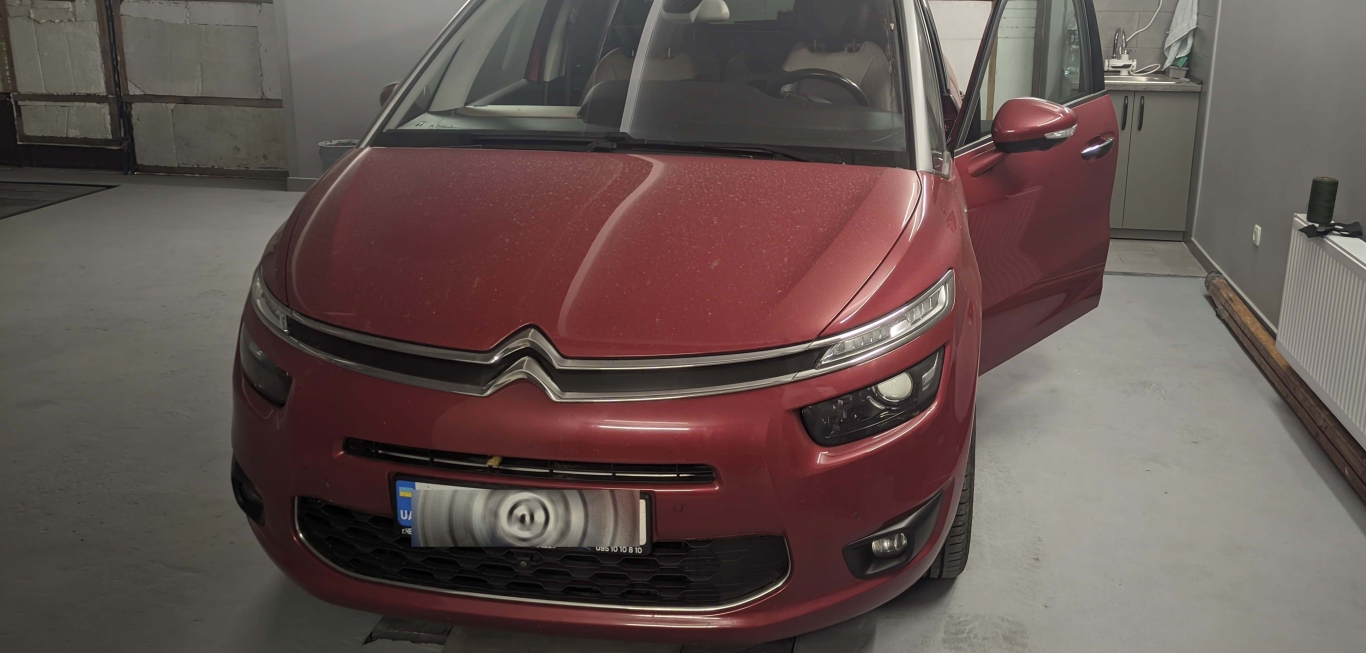 Citroen C4 Picasso 1.6 HDI 2017г. отключение SCR (AdBlue)